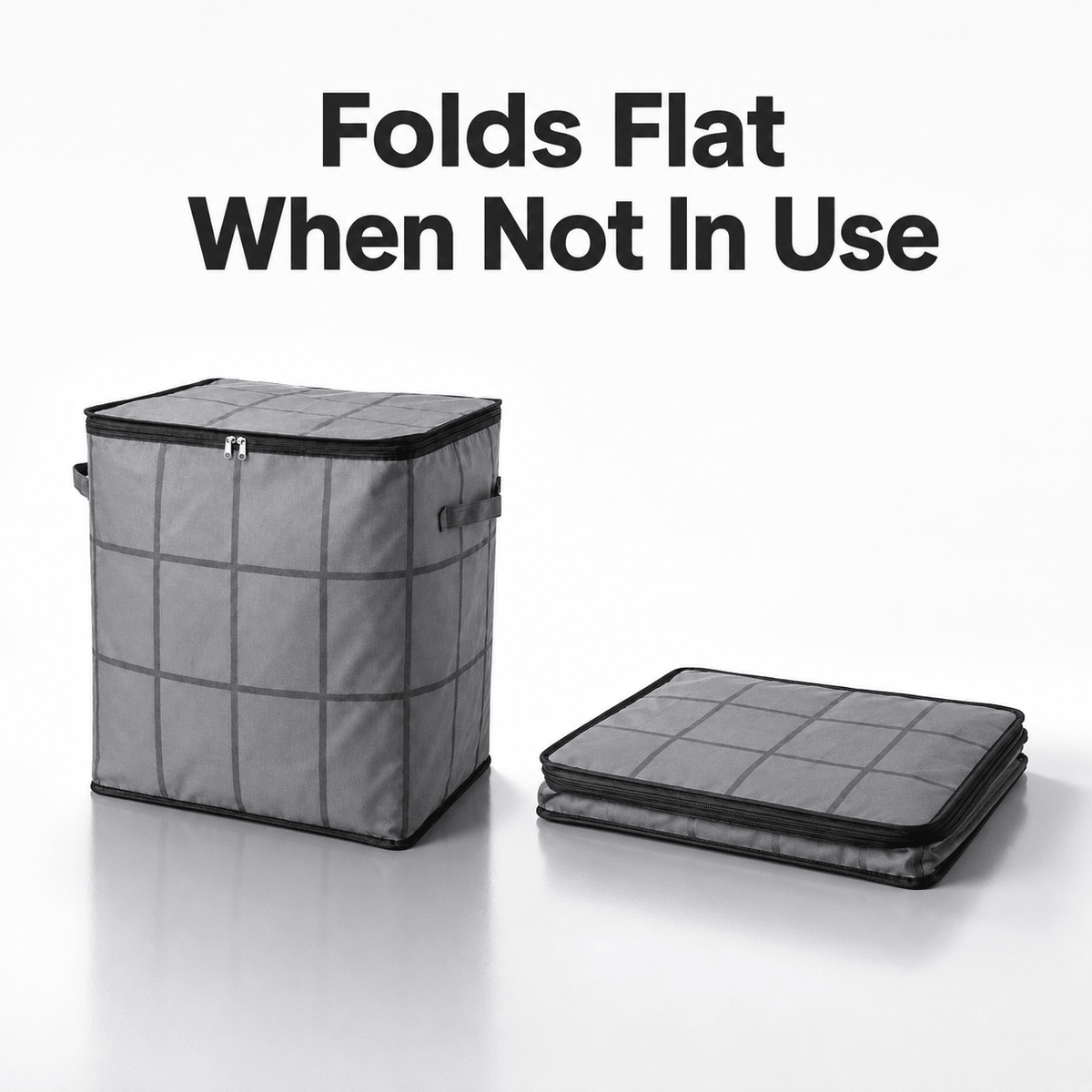 XXL Foldable Storage Bag with Reinforced Handles