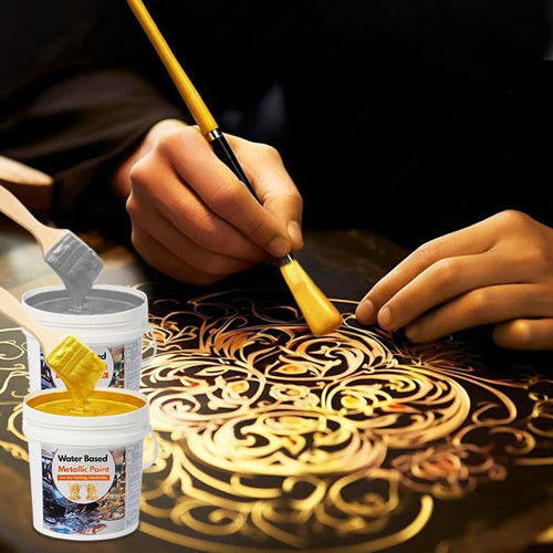 ⏳Time-limited Special⏰Water Based Gold Leaf Paint For Art, Painting, Handcrafts