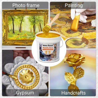 ⏳Time-limited Special⏰Water Based Gold Leaf Paint For Art, Painting, Handcrafts