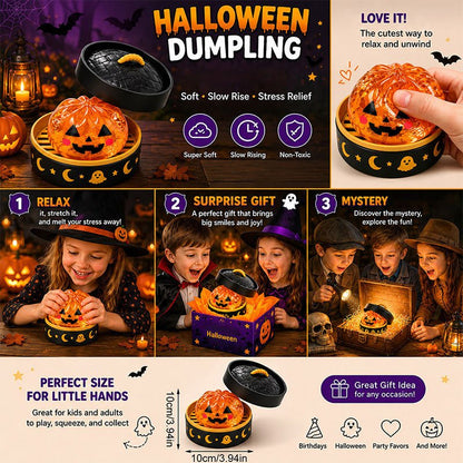 2026 NEW Upgraded 2.0🏆🌎Ends Today: 50% OFF! ⏰🎃 Halloween Dumpling Squeeze Squishy Toy