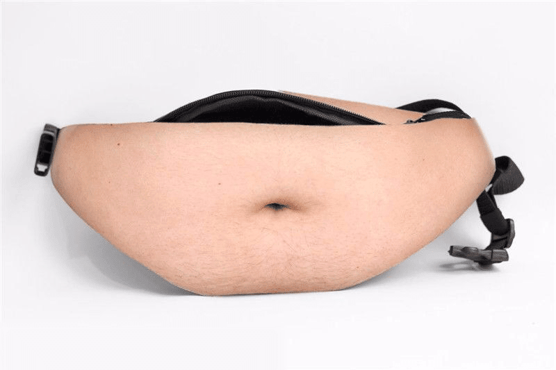 🔥Last Day 50% OFF - 3D Prank Dad Bod Waist Bag