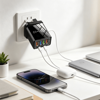 The Charger Big Tech Hates | 4-Port Quick Charge 3.0 + AI Performance Boost