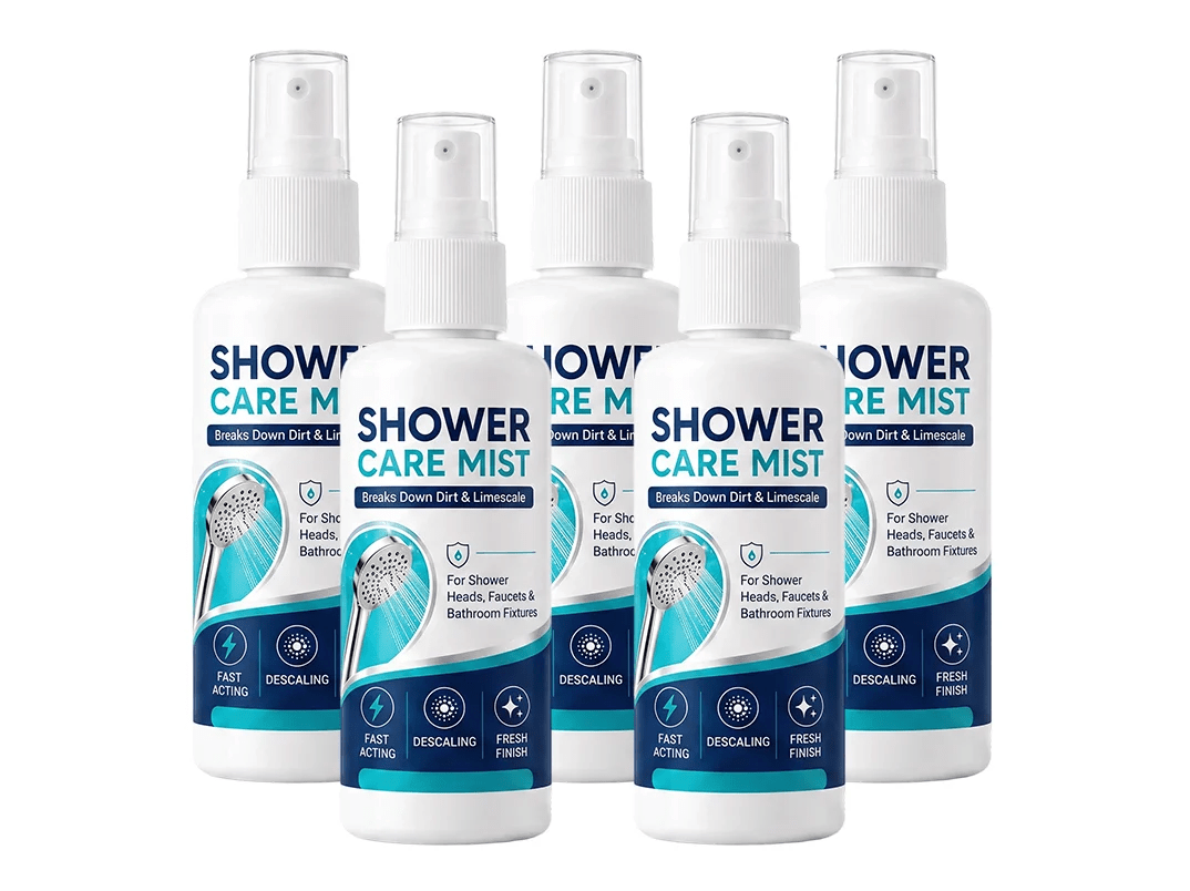 🚿✨Fast-Acting Shower Limescale Remover Spray – Dissolves stubborn mineral deposits & hard water stains. Restores water flow & shine – just spray & wipe! 🧼💪