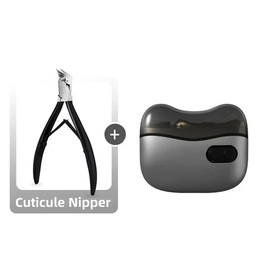 ⏳Time-Limited Special⏰ Lowest Price Ever, Don't Miss Out! 💅 2-in-1 Electric Nail Clipper & Polisher