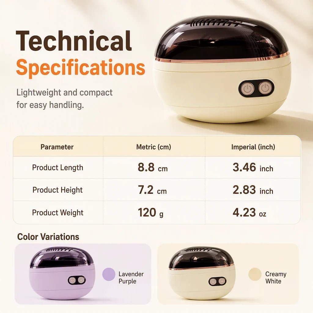 🔥🔥Last Day 50% OFF -✂️ 2-in-1 Smart Electric Nail Clipper & Polisher – Anti-Pinch Safety & LED Light 💅