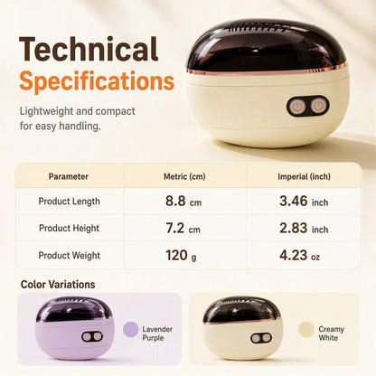 🔥🔥Last Day 50% OFF -✂️ 2-in-1 Smart Electric Nail Clipper & Polisher – Anti-Pinch Safety & LED Light 💅