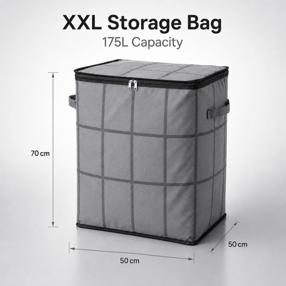 XXL Foldable Storage Bag with Reinforced Handles