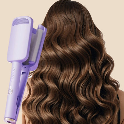 ✨French Wave Curling Iron, Fast Heating Adjustable Temperature, 1.6m Extension Cord, Suitable for Any Hairstyle Hair Type