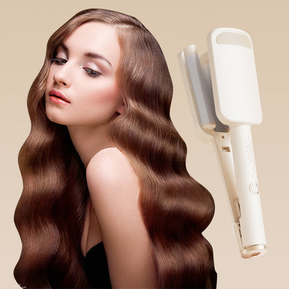 ✨French Wave Curling Iron, Fast Heating Adjustable Temperature, 1.6m Extension Cord, Suitable for Any Hairstyle Hair Type