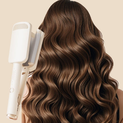 ✨French Wave Curling Iron, Fast Heating Adjustable Temperature, 1.6m Extension Cord, Suitable for Any Hairstyle Hair Type