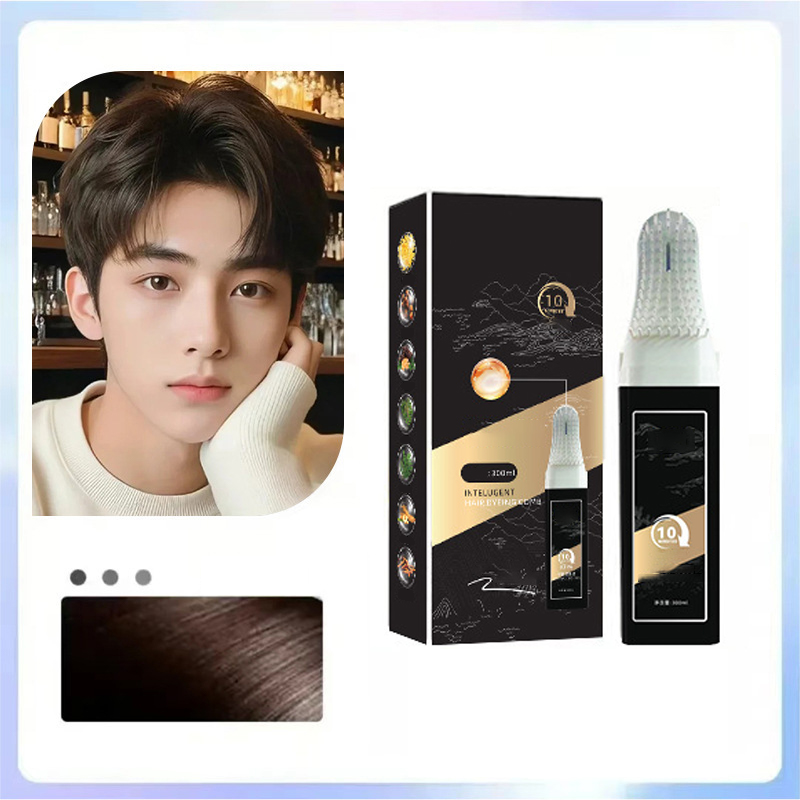 🔥Portable Safe Hair Dye Comb & Shampoo