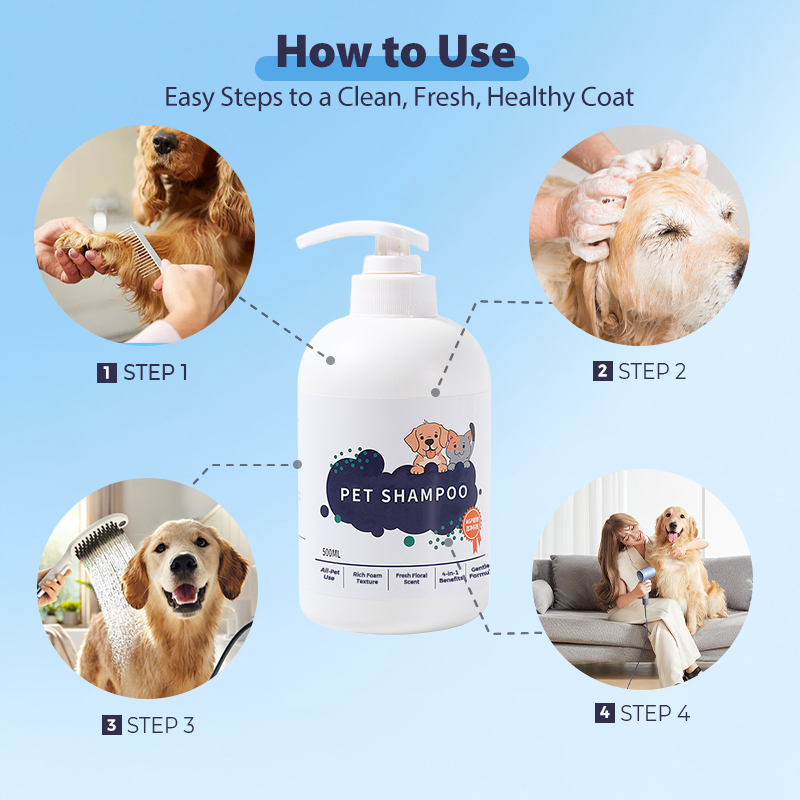 Gentle Fresh All-in-One Pet Shampoo