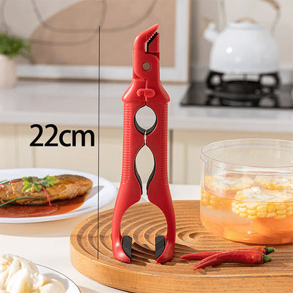 3-in-1 silicone clip for bowls and plates