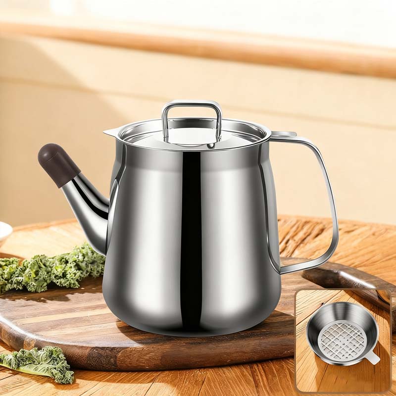 Durable Stainless Steel Oil Filter Pot
