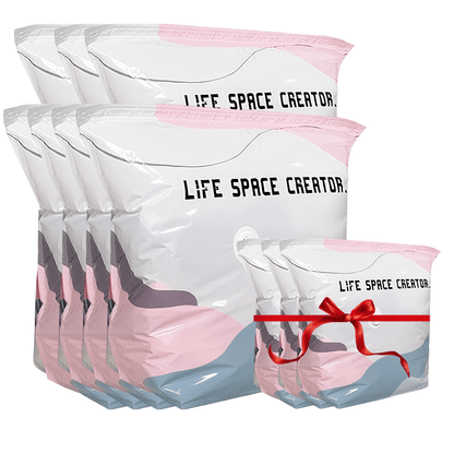 🥳LAST DAY BUY 3 GET 2 FREE!!💞50K+ SOLD!🧳💨 No‑Pump Vacuum Storage Bags
