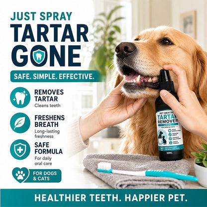 🔥Last Day 50% OFF - 🐾🦷Gentle Pet Dental Cleaning Spray