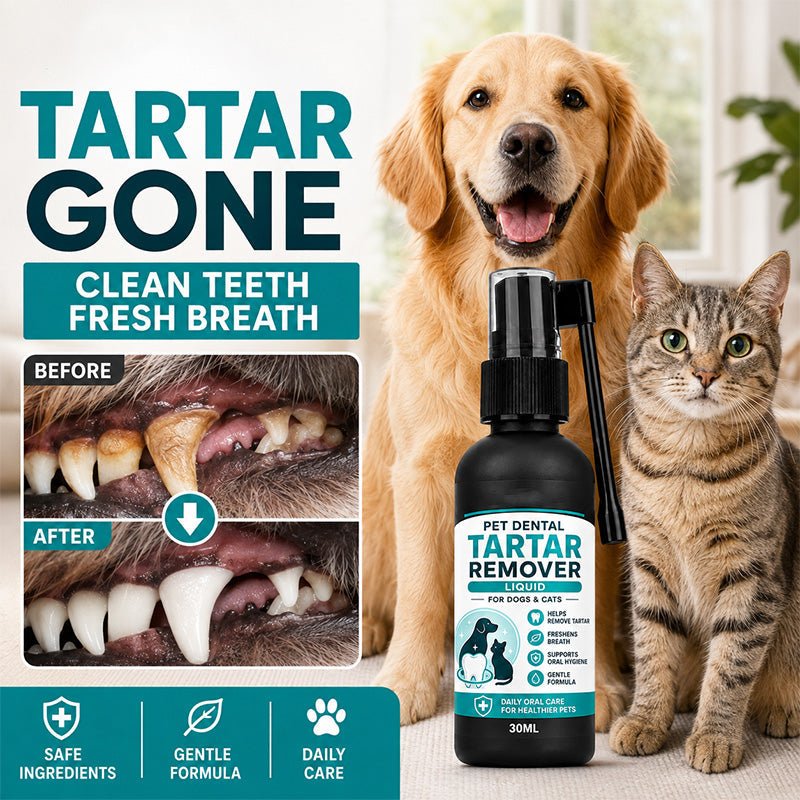 🔥Last Day 50% OFF - 🐾🦷Gentle Pet Dental Cleaning Spray