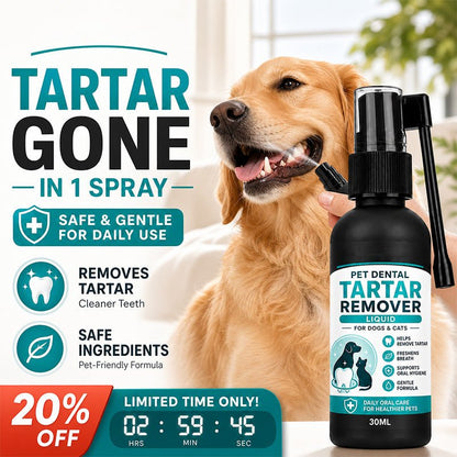 🔥Last Day 50% OFF - 🐾🦷Gentle Pet Dental Cleaning Spray